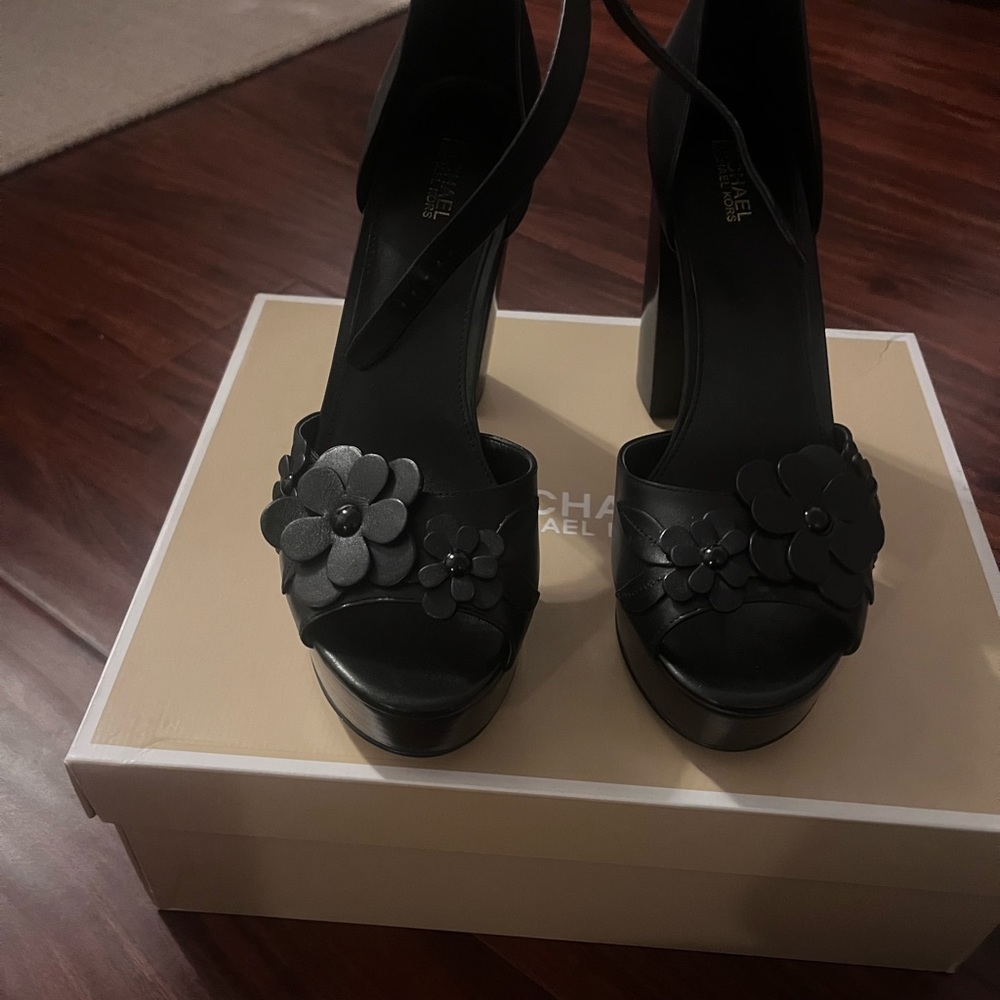 Michael Kors Flora Platform Sandal
